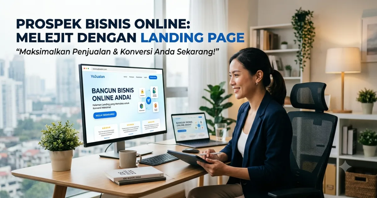Prospek Bisnis 2026: Jualan Lewat Landing Page